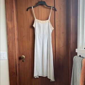 Elegant Light Blue/Grey Slip Dress